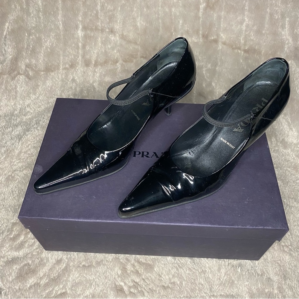 Prada Pointed Toe Heels